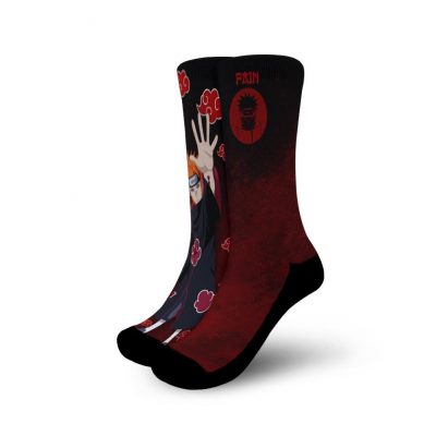 Akatsuki Pain Socks Costume Akatsuki Clan Member Socks Naruto Anime Small Official Akatsuki Merch