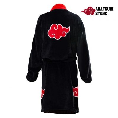 Akatsuki Robe Cosplay Bathrobe Fleece Warm Nightgown