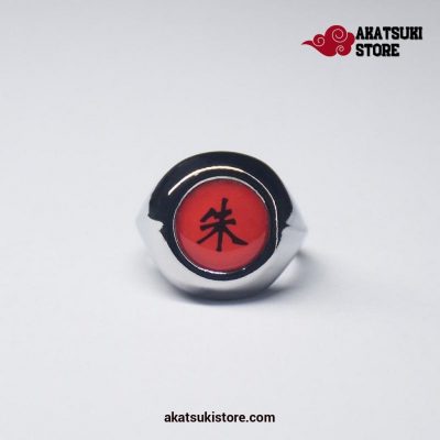 Naruto Porte-clés Pendentif Métal Symbole Logo Akatsuki Nuage Rouge Cosplay 
