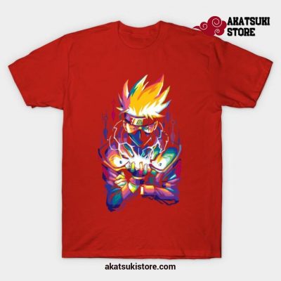 Kakashi Hatake T-Shirt Red / S