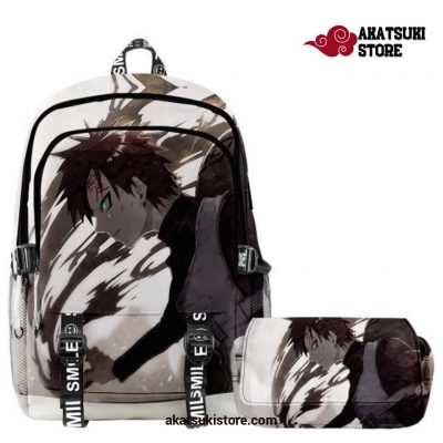 Naruto Characters Schoolbag 2Pcs/set Backpack + Pencil Case 25 / 20 Inches