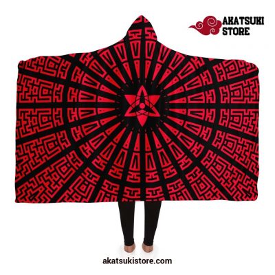 Naruto Hooded Blanket #07 Adult / Premium Sherpa - Aop