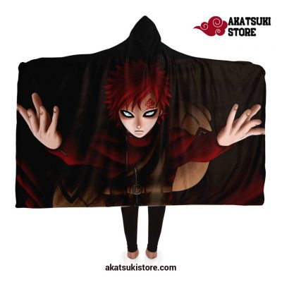 Naruto Hooded Blanket #09 Adult / Premium Sherpa - Aop