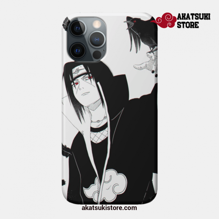 Naruto - Itachi Uchiha Manga Phone Case Iphone 7+/8+ Case