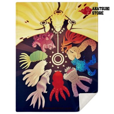 Naruto Microfleece Blanket #05 M Premium - Aop