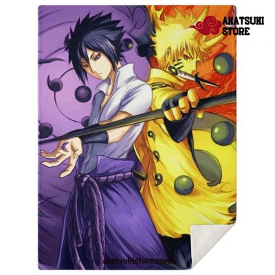 Naruto Microfleece Blanket #09 M Premium - Aop