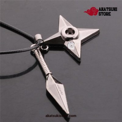 New Kunai Shuriken Metal Pendant Weapon Necklace