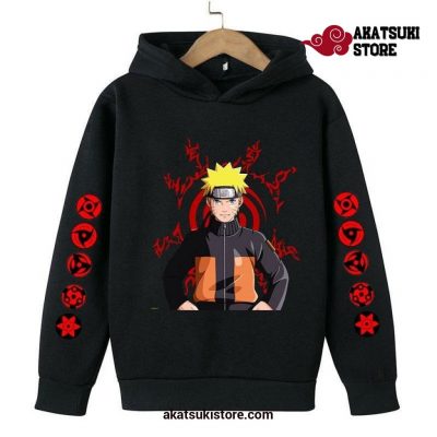 New Style Naruto Hoodie Fashion Black / S
