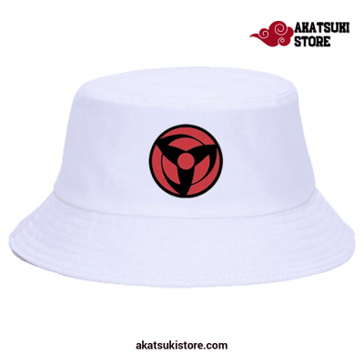 Obito Symbol Bucket Hats White