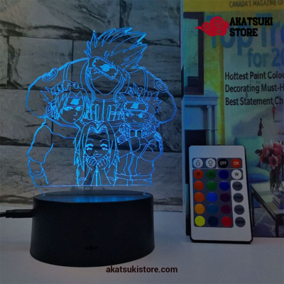 Team Kakashi 3D Led Light Lamp