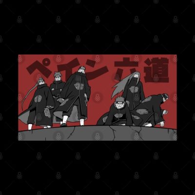 Six Paths Of Pain Tapestry Official Akatsuki Merch