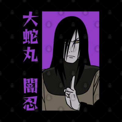 Orochimaru Throw Pillow Official Akatsuki Merch