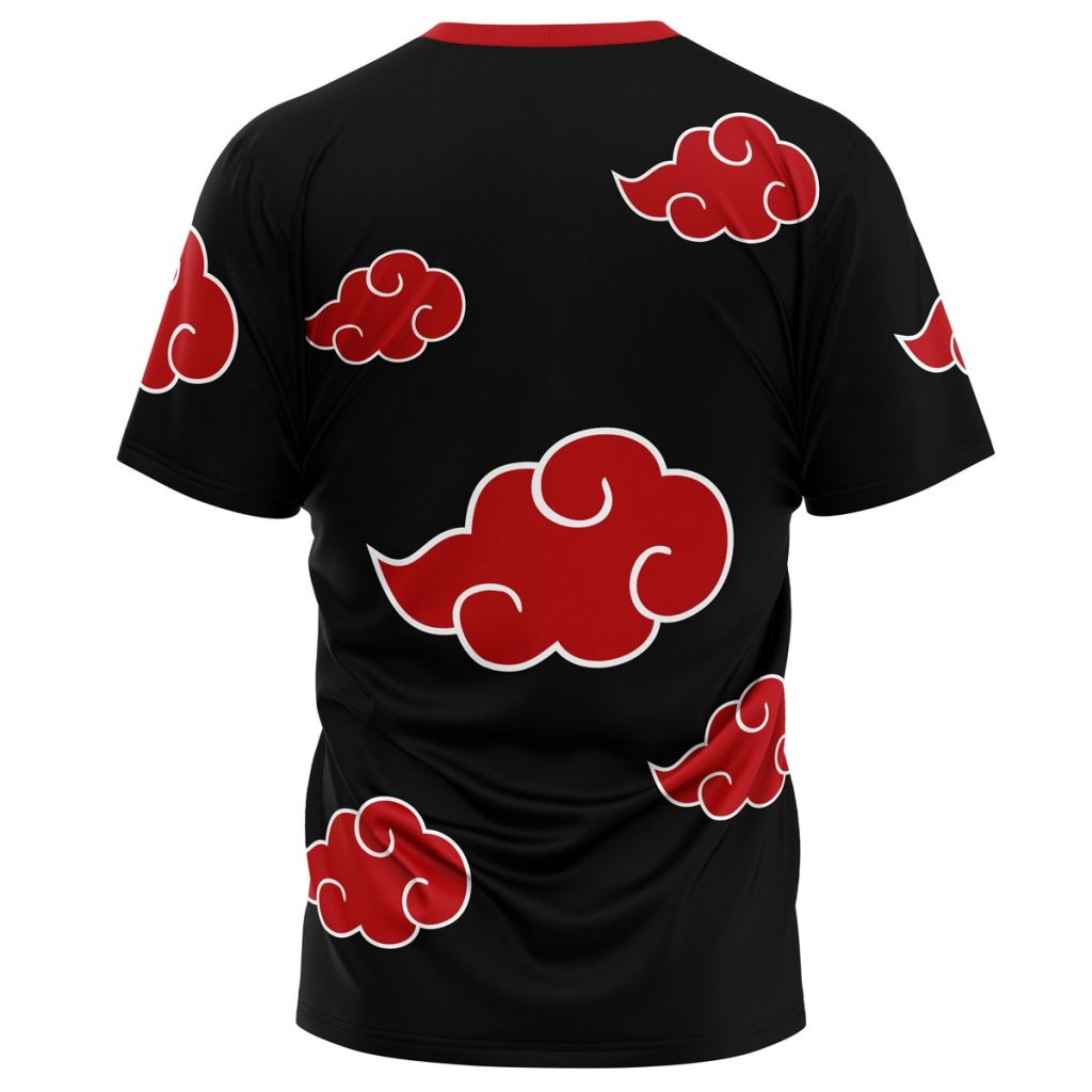 32474 loose fit graphic tee backview vinyl - Akatsuki Store