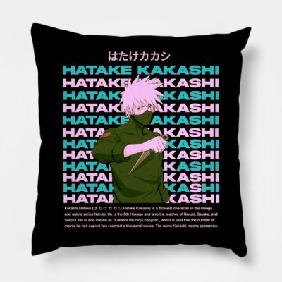 Kakashi Hatake Throw Pillow Official Akatsuki Merch