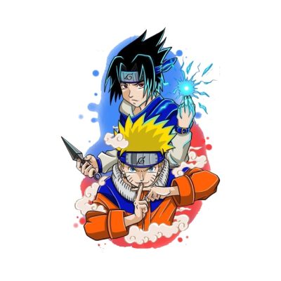 Naruto And Sasuke Tapestry Official Akatsuki Merch