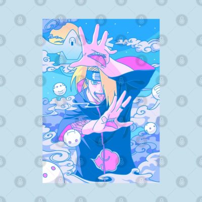 Deidara Akatsuki Tapestry Official Akatsuki Merch