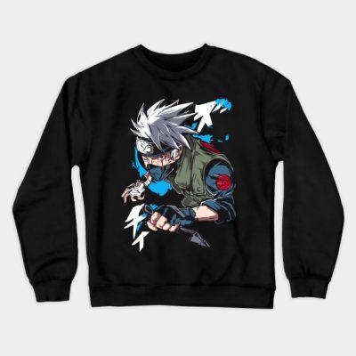 Kakashi Naruto Shippuden Crewneck Sweatshirt Official Akatsuki Merch