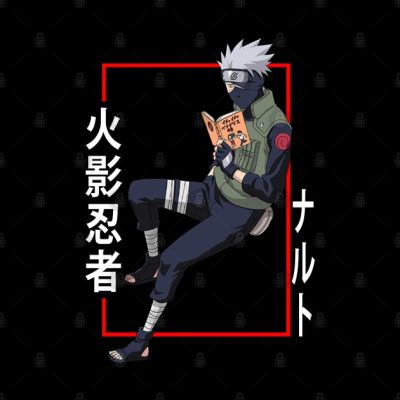 Kakashi Hatake Naruto Throw Pillow Official Akatsuki Merch