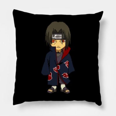 Itachi Pixel Throw Pillow Official Akatsuki Merch