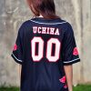 Akatsuki Uchiha Naruto Baseball Jersey Back 1 - Akatsuki Store