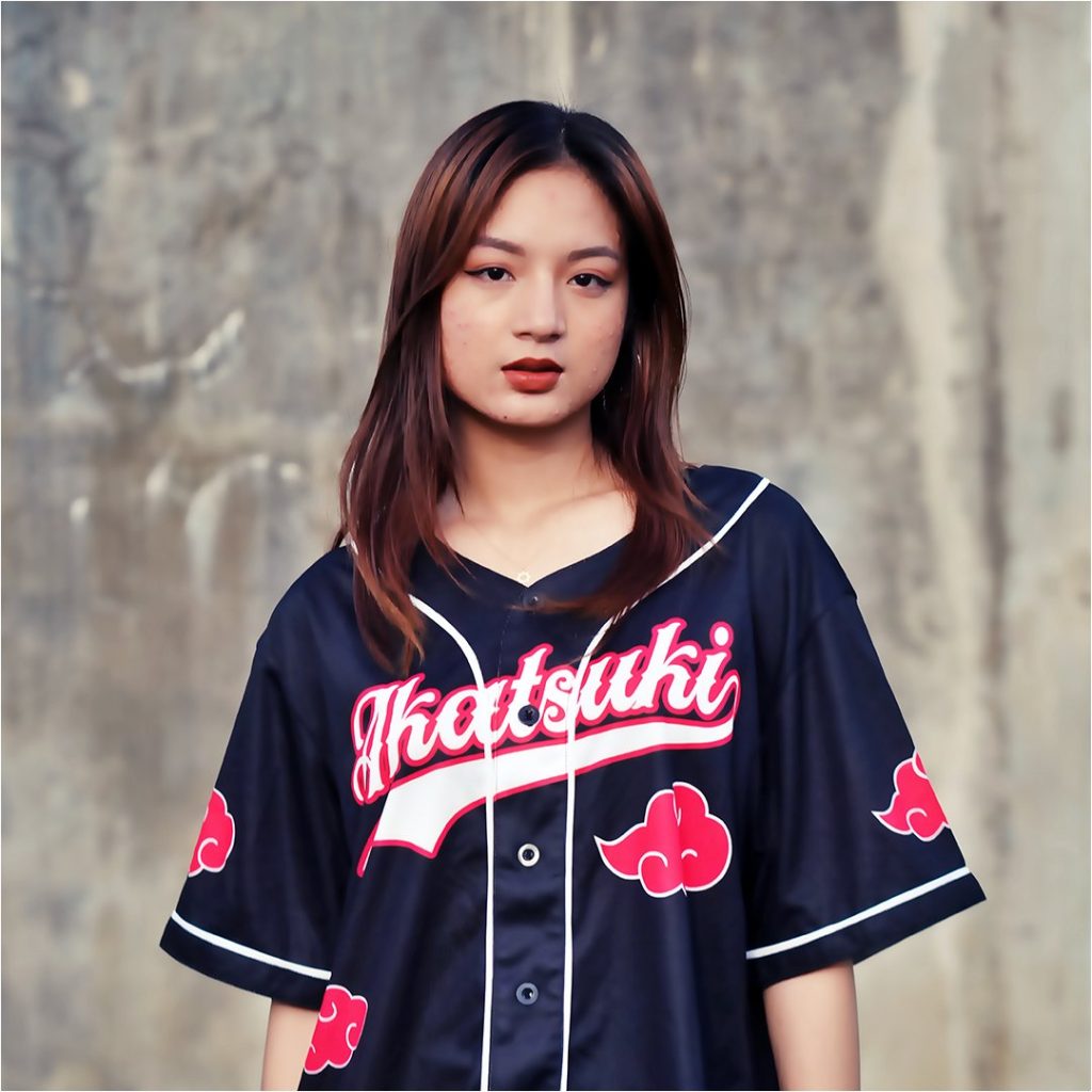 Akatsuki Uchiha Naruto Baseball Jersey Front 1 - Akatsuki Store