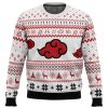 White Christmas Akatsuki men sweatshirt FRONT mockup - Akatsuki Store