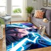 sasuke sharingan rinnegan eyes lightning carpet floor area rug 0 - Akatsuki Store