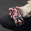 Anime Akatsuki Phone Case For iPhone 11 12 Mini 13 14 Pro Max Transparent Shell 3 - Akatsuki Store