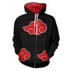 Naruto Akatsuki Uzumaki Naruto Animation New Zipper Hoodie COSPLAY Clothing Men s Hoodie Sweatshirt Zipper Top 4 - Akatsuki Store